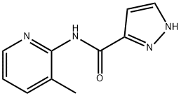 1H-Pyrazole-3-carboxamide,N-(3-methyl-2-pyridinyl)-(9CI) Structure