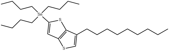 Stannane, tributyl(6-nonylthieno[3,2-b]thien-2-yl)- 구조식 이미지