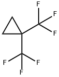 Cyclopropane, 1,1-bis(trifluoromethyl)- 구조식 이미지