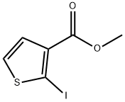 3-Thiophenecarboxylic acid, 2-iodo-, methyl ester Structure