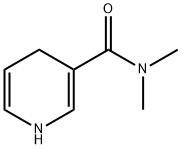3-피리딘카르복스아미드,1,4-디히드로-N,N-디메틸-(9CI) 구조식 이미지