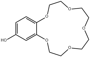 1,4,7,10,13-Benzopentaoxacyclopentadecin-15-ol, 2,3,5,6,8,9,11,12-octahydro- Structure