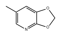 1,3-Dioxolo[4,5-b]pyridine, 6-methyl- Structure