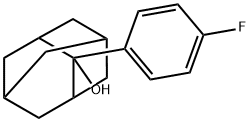 Tricyclo[3.3.1.13,7]decan-2-ol, 2-(4-fluorophenyl)- 구조식 이미지