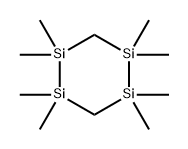 1,2,4,5-Tetrasilacyclohexane, 1,1,2,2,4,4,5,5-octamethyl- 구조식 이미지