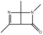 2,6-Diazabicyclo[2.2.0]hex-5-en-3-one, 1,2,5-trimethyl- Structure