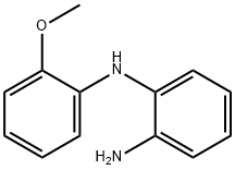 1,2-Benzenediamine, N1-(2-methoxyphenyl)- Structure