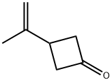 Cyclobutanone, 3-(1-methylethenyl)- 구조식 이미지