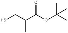 tert-butyl 2-methyl-3-sulfanylpropanoate 구조식 이미지