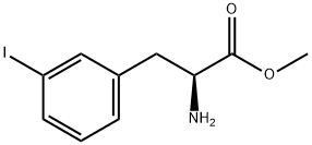 L-Phenylalanine, 3-iodo-, methyl ester Structure