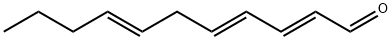 2,4,7-Undecatrienal, (2E,4E,7E)- Structure