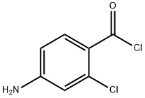 Benzoyl chloride, 4-amino-2-chloro- Structure