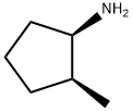 (1R,2S)-2-Methyl-cyclopentylamine Structure