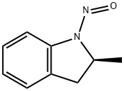 1H-lndole,2,3-dihydro-2-methyl-1-nitroso-,(S)- Structure