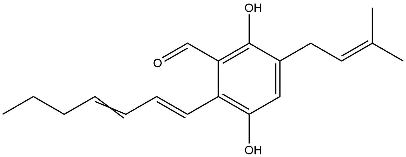 DIHYDROAUROGLAUCIN 구조식 이미지