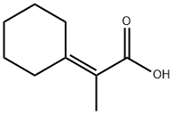 2-cyclohexylidenpropanoic acid Structure