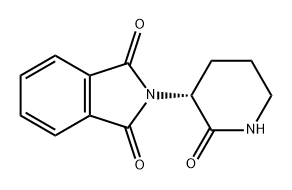 1H-Isoindole-1,3(2H)-dione, 2-[(3R)-2-oxo-3-piperidinyl]- Structure