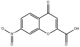 7-Nitro-4-oxo-4H-chromene-2-carboxylic acid 구조식 이미지