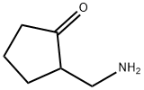 Cyclopentanone, 2-(aminomethyl)- Structure