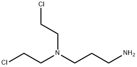 1,3-Propanediamine, N1,N1-bis(2-chloroethyl)- Structure