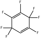 1,4-Cyclohexadiene, 1,2,3,3,4,6,6-heptafluoro- Structure