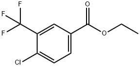 Ethyl 4-chloro-3-(trifluoromethyl)benzoate Structure