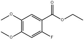 Ethyl 2-fluoro-4,5-dimethoxybenzoate Structure