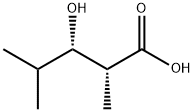 (2R,3S)-3-hydroxy-2,4-dimethylpentanoic acid Structure