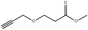 Propanoic acid, 3-(2-propyn-1-yloxy)-, methyl ester Structure