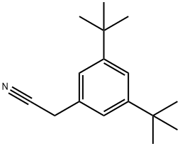 Benzeneacetonitrile, 3,5-bis(1,1-dimethylethyl)- 구조식 이미지