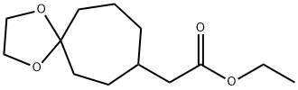 1,4-Dioxaspiro[4.6]undecane-8-acetic acid, ethyl ester Structure