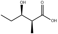 (2S,3R)-3-hydroxy-2-methylpentanoic acid Structure