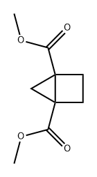 Bicyclo[2.1.0]pentane-1,4-dicarboxylic acid, 1,4-dimethyl ester Structure