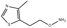 Hydroxylamine, O-[2-(4-methyl-5-thiazolyl)ethyl]- Structure