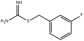 Carbamimidothioic acid, (3-fluorophenyl)methyl ester Structure