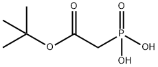 Acetic acid, 2-phosphono-, 1-(1,1-dimethylethyl) ester Structure