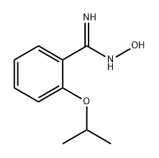 Benzenecarboximidamide, N-hydroxy-2-(1-methylethoxy)- Structure