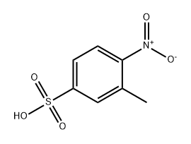 Benzenesulfonic acid, 3-methyl-4-nitro- 구조식 이미지