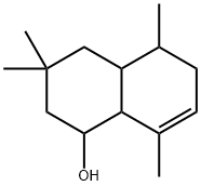 1-Naphthalenol,1,2,3,4,4a,5,6,8a-octahydro-3,3,5,8-tetramethyl-(9CI) 구조식 이미지