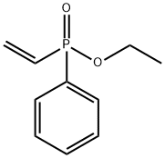 Phosphinic acid, P-ethenyl-P-phenyl-, ethyl ester 구조식 이미지