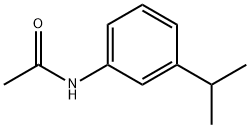 Acetamide, N-[3-(1-methylethyl)phenyl]- Structure