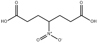 Heptanedioic acid, 4-nitro- Structure