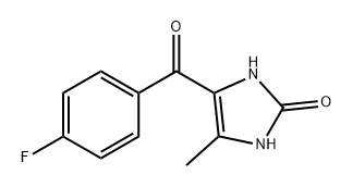 2H-Imidazol-2-one, 4-(4-fluorobenzoyl)-1,3-dihydro-5-methyl- Structure