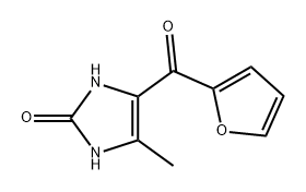 2H-Imidazol-2-one, 4-(2-furanylcarbonyl)-1,3-dihydro-5-methyl- Structure