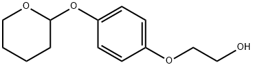 Ethanol, 2-[4-[(tetrahydro-2H-pyran-2-yl)oxy]phenoxy]- Structure