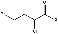 Butanoyl chloride, 4-bromo-2-chloro- Structure