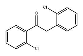 Ethanone, 1,2-bis(2-chlorophenyl)- Structure