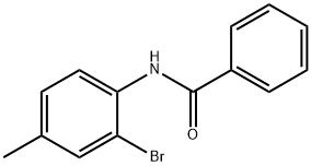 Benzamide, N-(2-bromo-4-methylphenyl)- 구조식 이미지