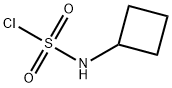 Sulfamoyl chloride, N-cyclobutyl- Structure