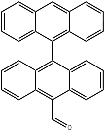 [9,9'-Bianthracene]-10-carboxaldehyde Structure